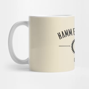 Hammer and Nail Cycling Mug